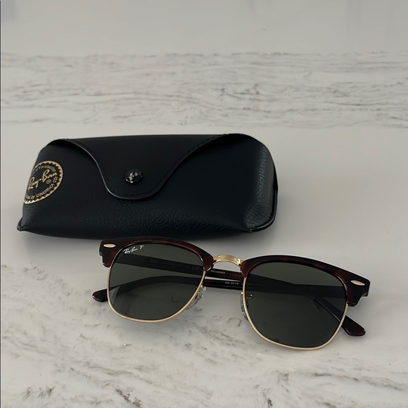 Ray-Ban Sunglasses - Clubmaster Classic - Polarized - Picture 1 of 5